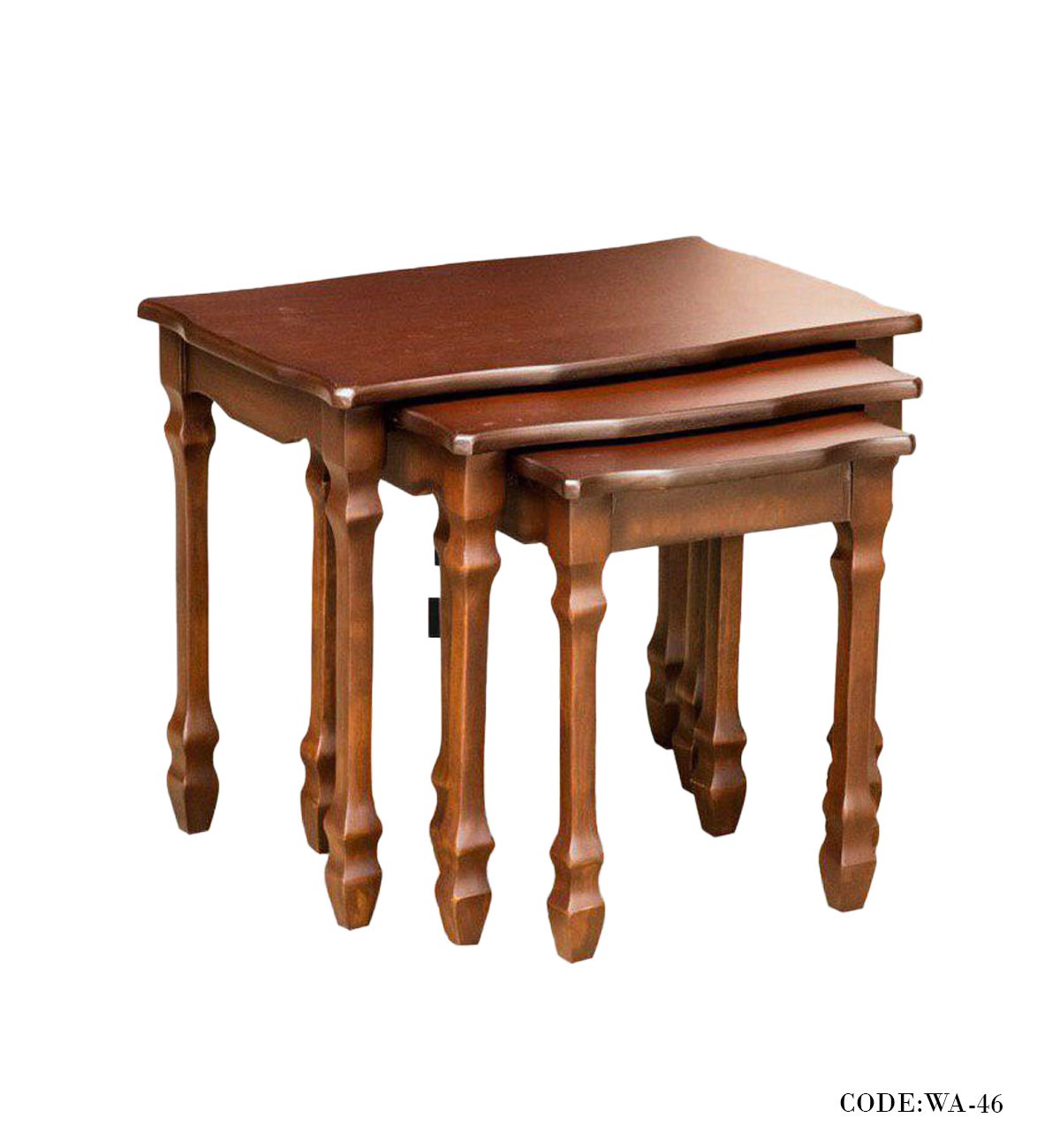 میز عسلی کمجا سه تایی سری 46