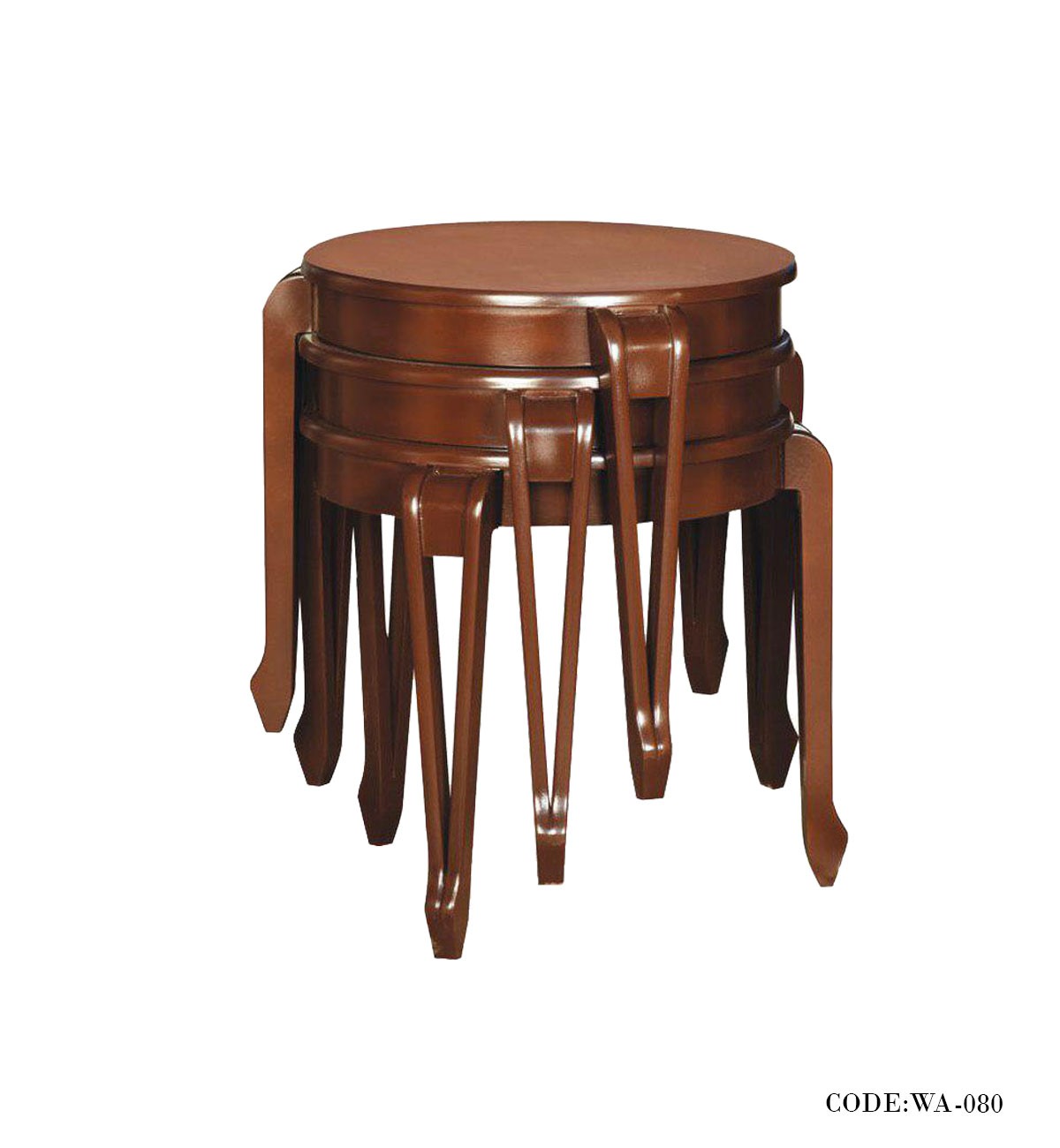 میز عسلی گرد کمجا سری 080