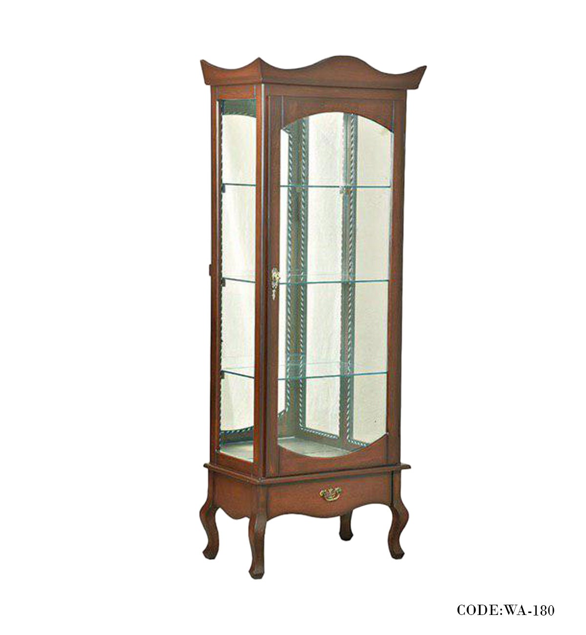 ویترین چهار طبقه ساده سری 180