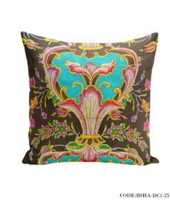 کاور کوسن سری سنتی طرح کاشی سیاه