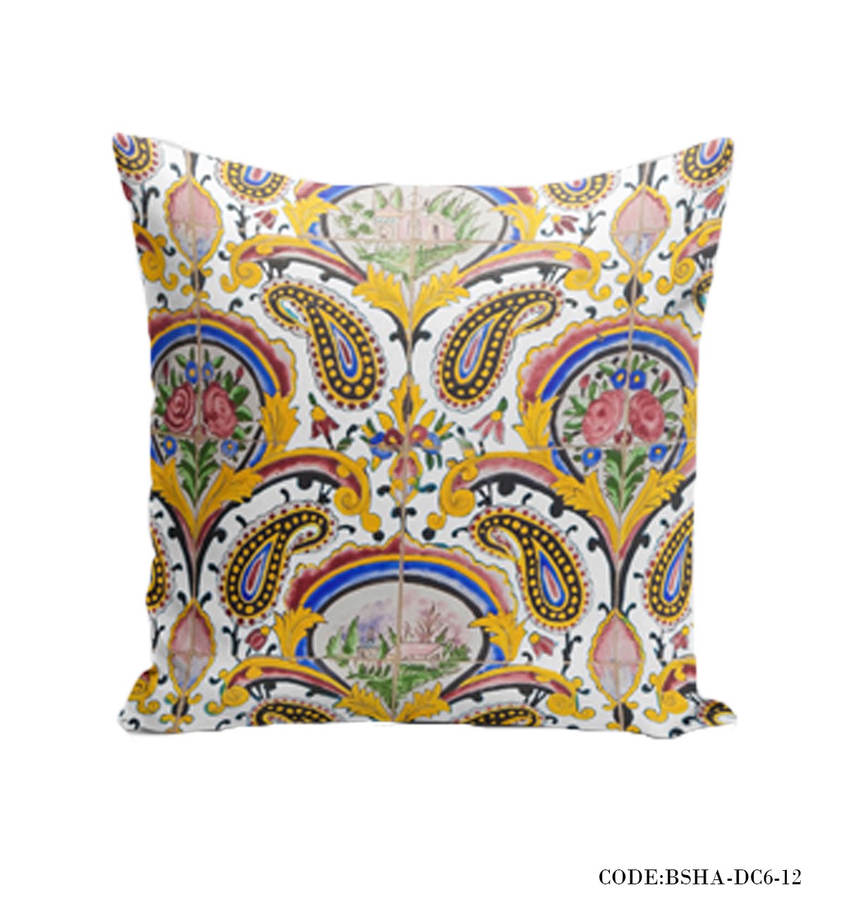 روکش کوسن سری بته جقه مدل 6-12