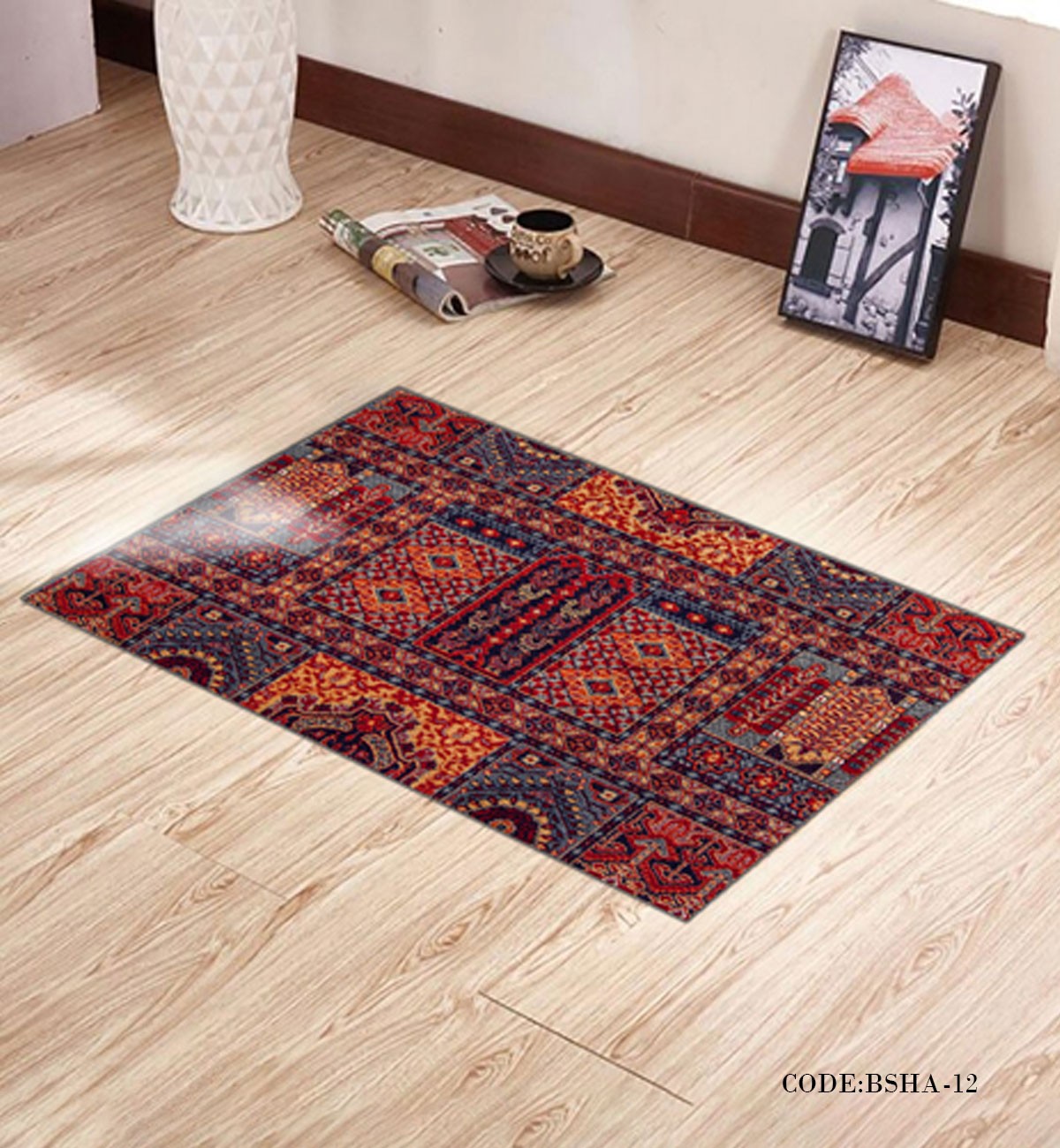 پادری طرح گلیم مدل 12