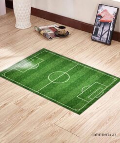 فرش اتاق پسرانه طرح زمین فوتبال مدل Fotbal