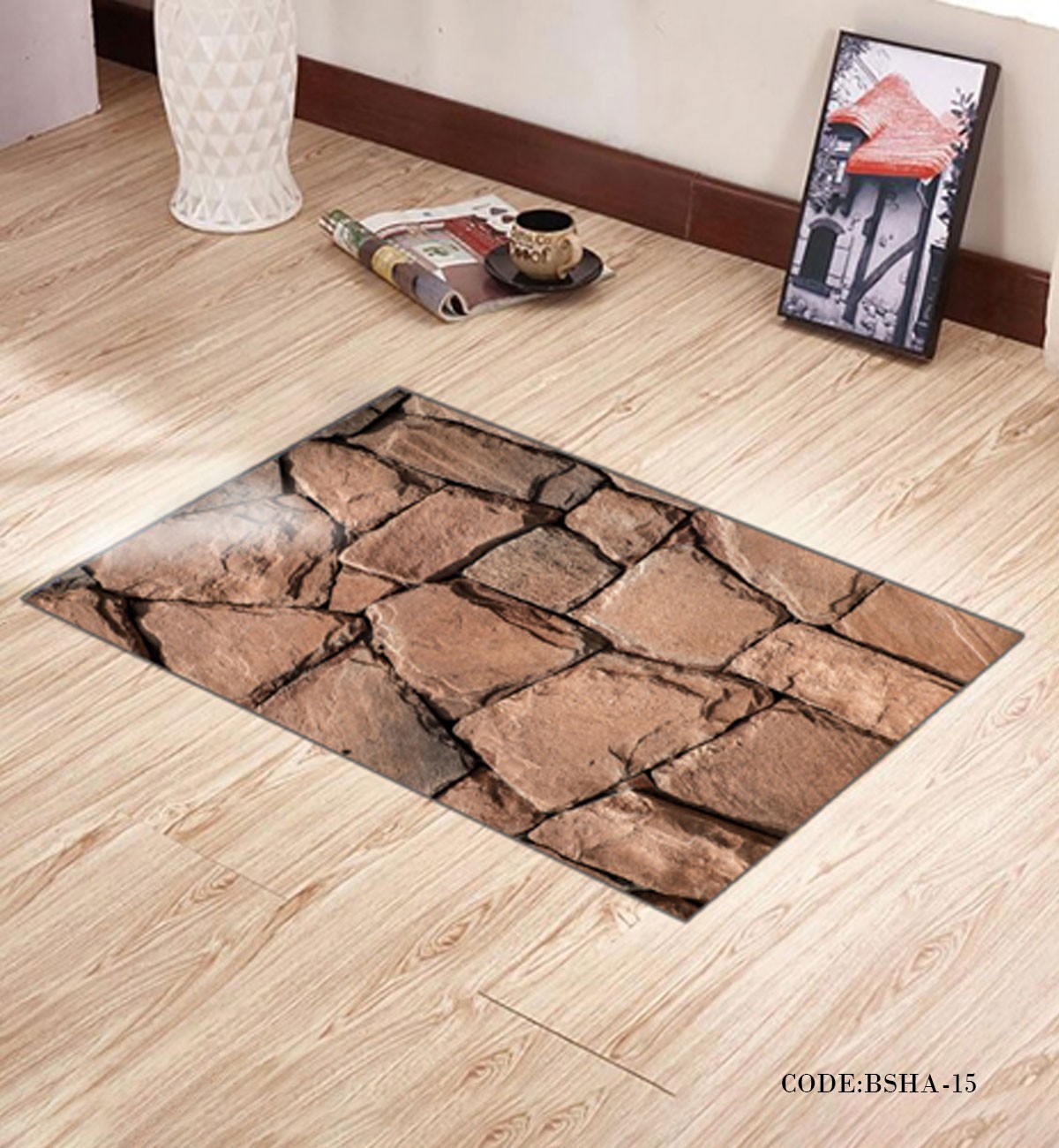 پادری طرح تخته سنگ مدل 15