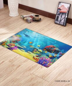 فرش اتاق پسرانه طرح اقیانوس مدل Ocean