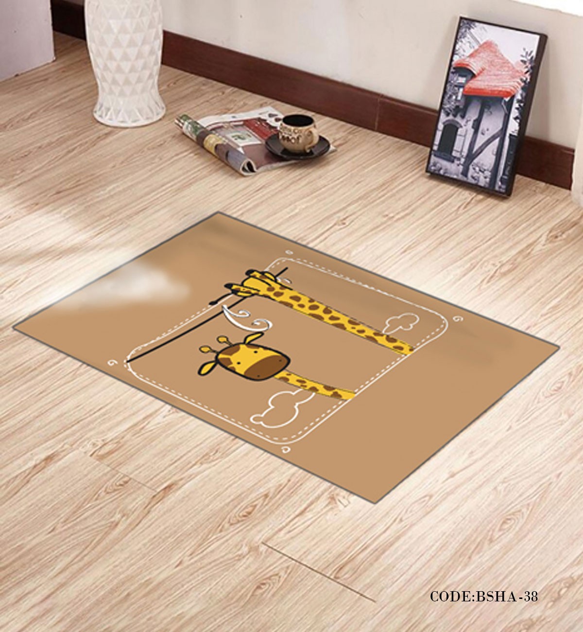 پادری اتاق کودک طرح زرافه مدل 38