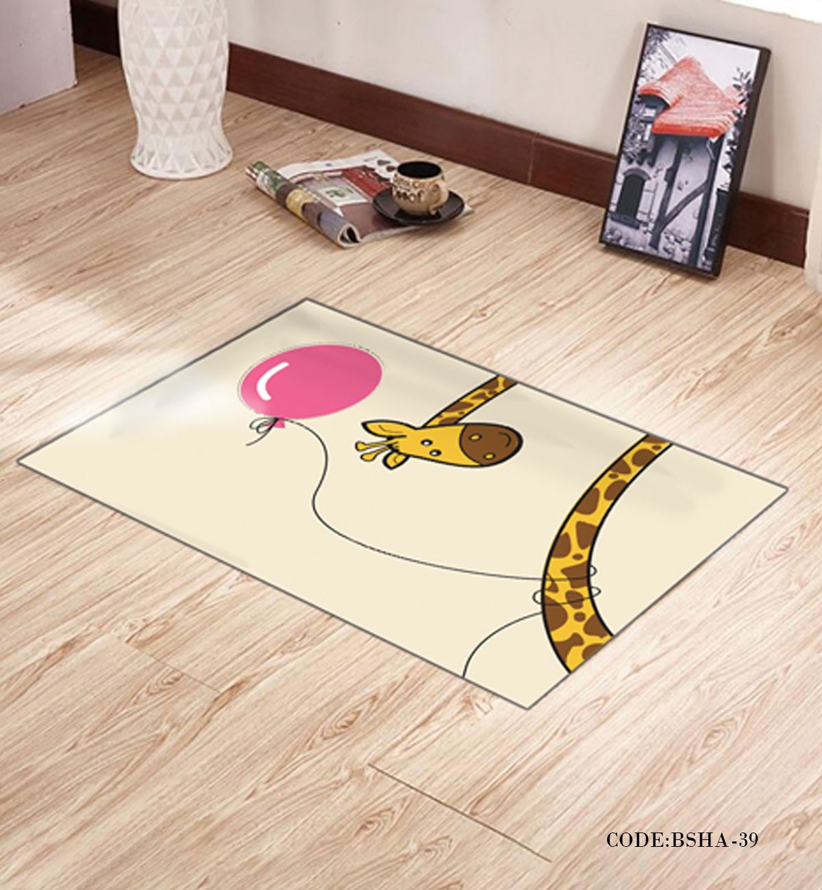 پادری اتاق کودک طرح بادکنک مدل 39