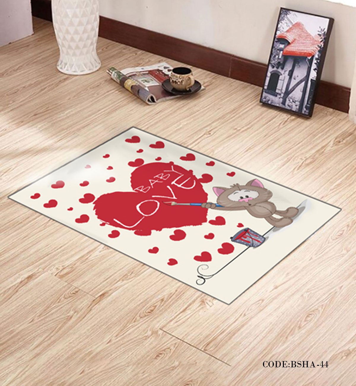 پادری اتاق کودک طرح BABY LOVE مدل 44