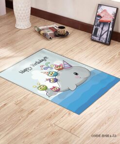 فرش و پادری اتاق کودک طرح وال مدل 53