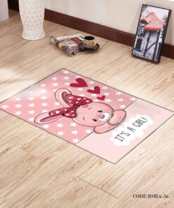 فرش و پادری اتاق کودک طرح RABBIT مدل 56