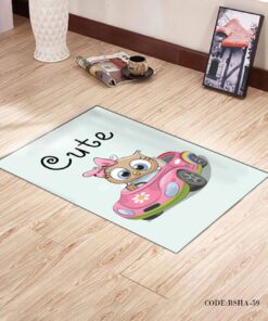 فرش و پادری اتاق کودک طرح OWL مدل 59