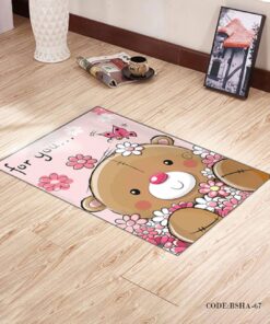 فرش و پادری اتاق کودک طرح باغ مدل 67