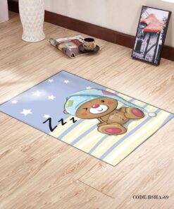 پادری و فرش اتاق کودک طرح SLEPPING BEAR مدل 69