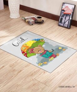 فرش و پادری اتاق کودک طرح چتر مدل 78