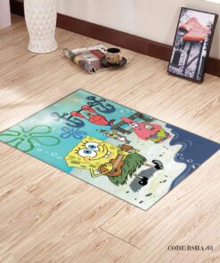 پادری و فرش اتاق کودک طرح باب اسفنجی مدل 93
