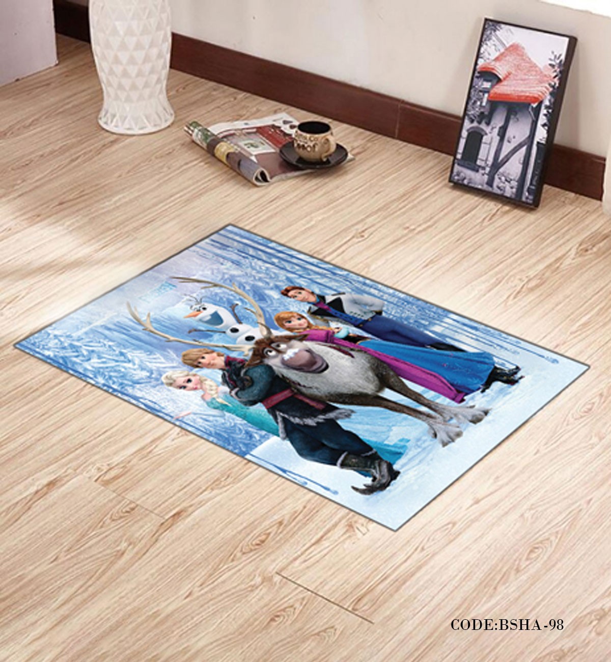 پادری و فرش اتاق کودک طرح السا مدل 98