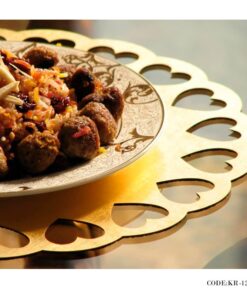 سرویس 2 نفری زیر بشقابی قلبی رومادون سری 120