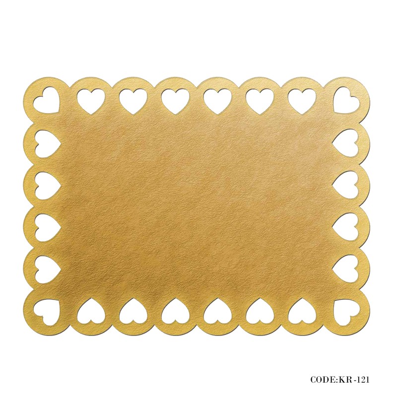 سرویس زیر بشقابی 2 نفره قلبی سری 121