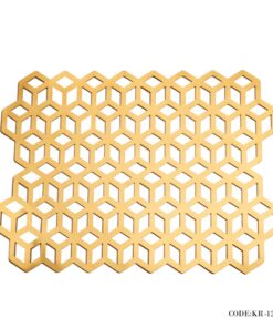 ست زیر بشقابی 2 نفره مدل کندو سری 126
