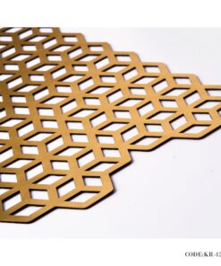 ست زیر بشقابی 2 نفره مدل کندو سری 126