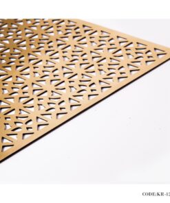 ست زیر بشقابی 2 نفره مدل شطرنج سری 127