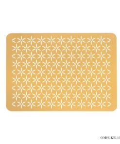 سرویس 2نفره زیر بشقابی مدل گل سری 132