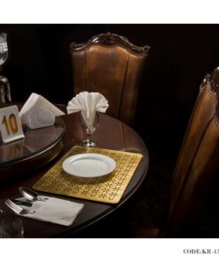 سرویس 2نفره زیر بشقابی مدل گل سری 132