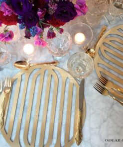 ست زیر بشقابی گرد 2 نفره سری 136