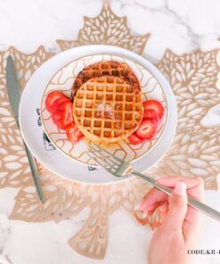 سرویس زیر بشقابی برگی 2 نفره سری 138