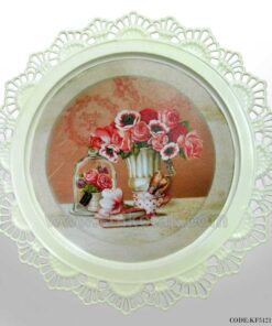 سینی ایکیا شیری طرح گل