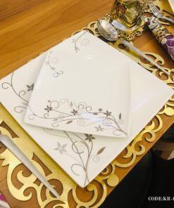 سرویس زیر بشقابی حاشیه دار 2 نفره سری 148