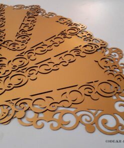 سرویس زیر بشقابی حاشیه دار 2 نفره سری 148