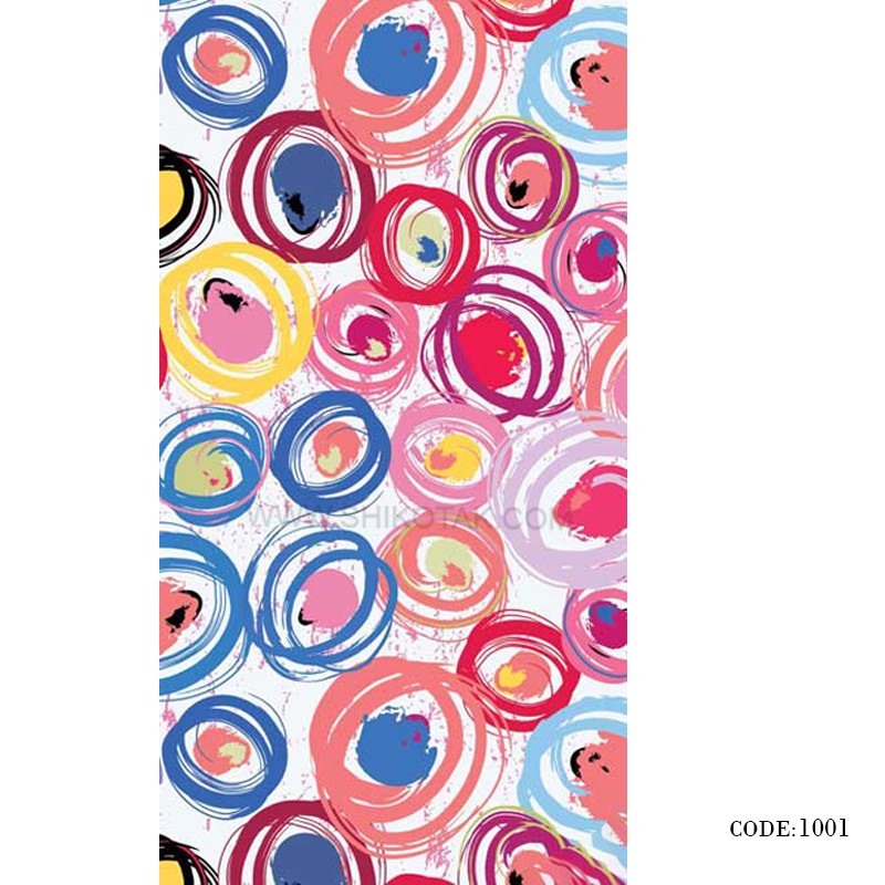 پرده زبرا طرح آبرنگی مدل 1001