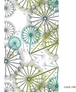 پرده زبرا طرح قاصدک مدل 1005