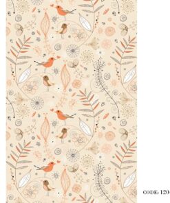 پرده زبرا طرح قناری مدل 1204