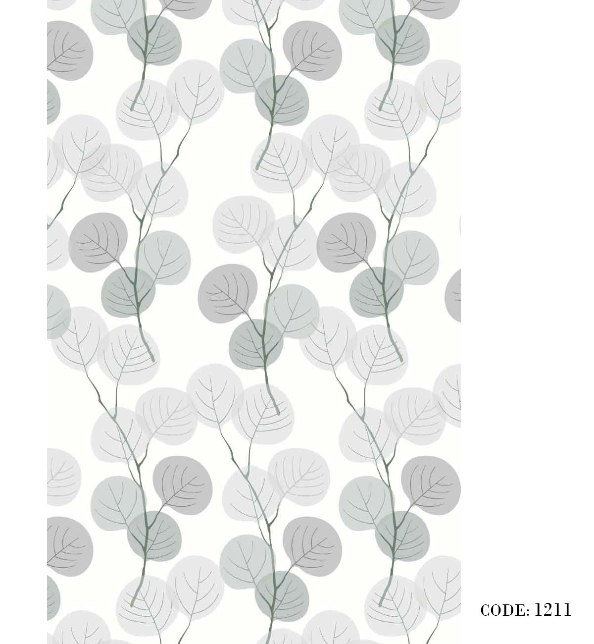 پرده زبرا طرح WINTER مدل 1211