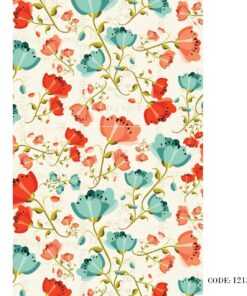 زبرا طرح شقایق مدل 1215