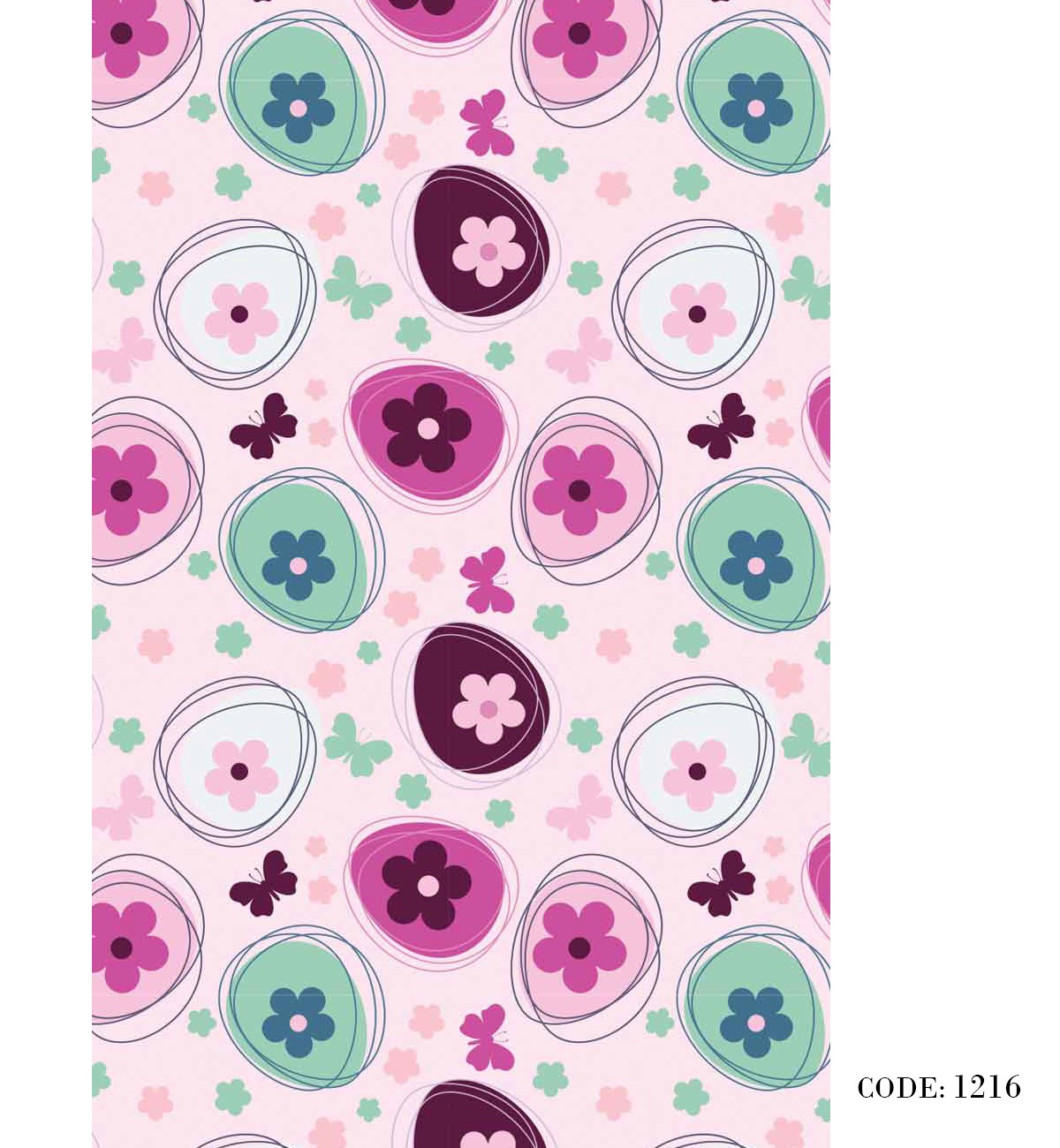 پرده زبرا طرح کوکب مدل 1216