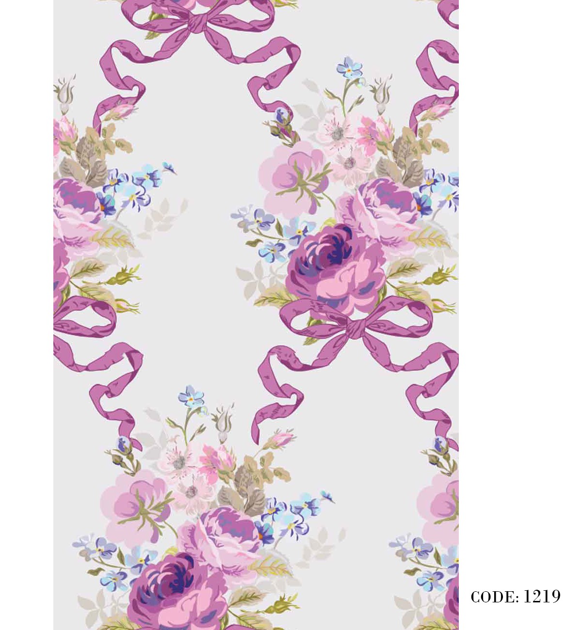 پرده زبرا طرح کادو مدل 1219