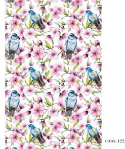 پرده زبرا طرح گنجشک مدل 1223