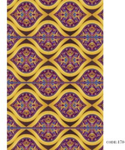 پرده کرکره ای زبرا طرح سمرقند مدل 1704