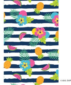 پرده زبرا آشپزخانه طرح هندوانه مدل 1609