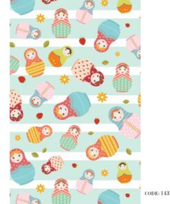 پرده زبرا طرح دختر مدل 1432