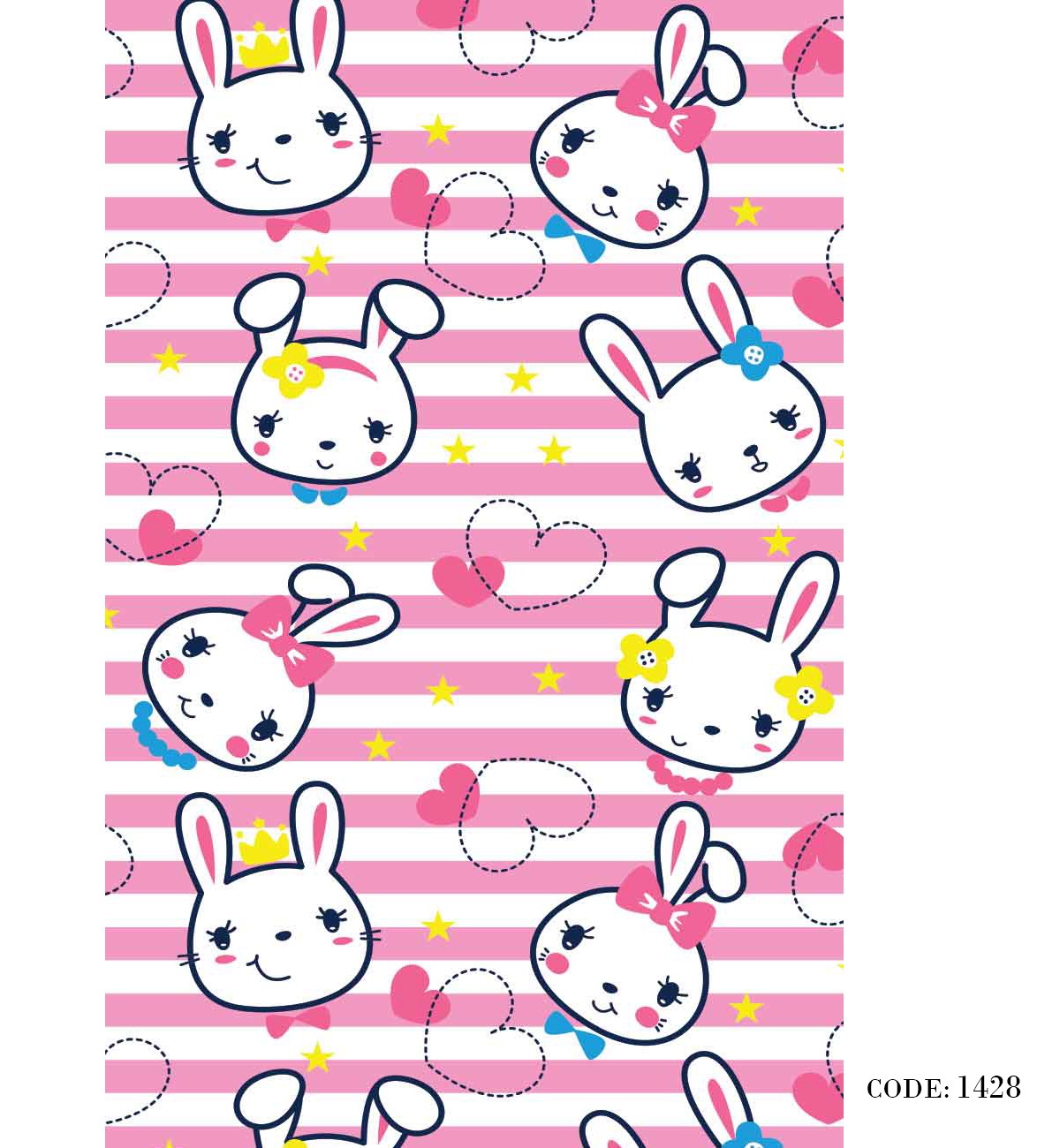 زبرا طرح RABBIT مدل 1428