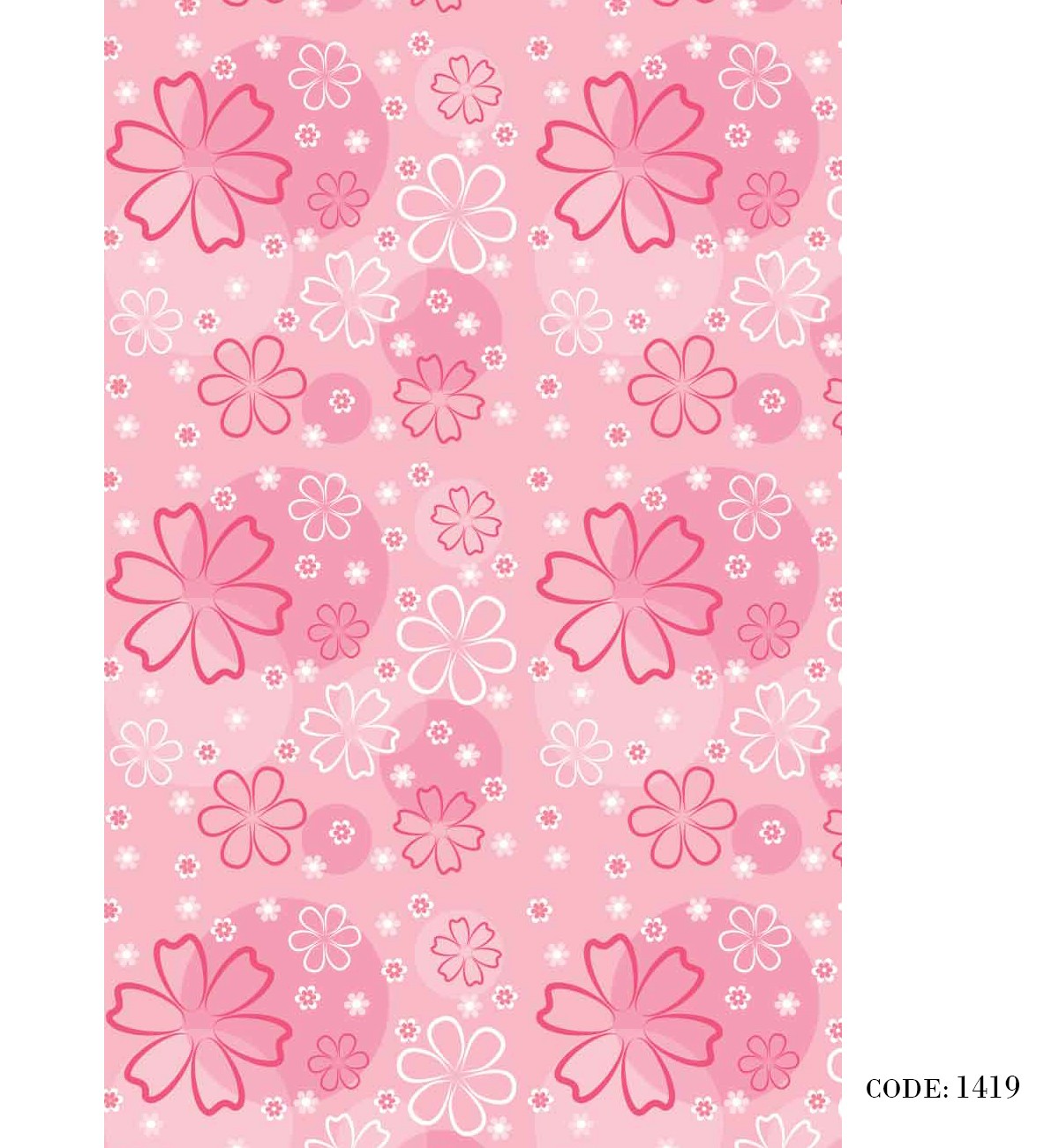 پرده زبرا طرح بهار مدل 1419