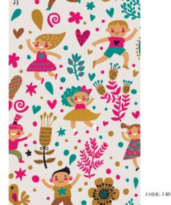 پرده کرکره ای زبرا طرح رقص بهار مدل 1403