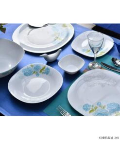 سرویس غذاخوری آرکوپال 26 پارچه مدل رز آبی