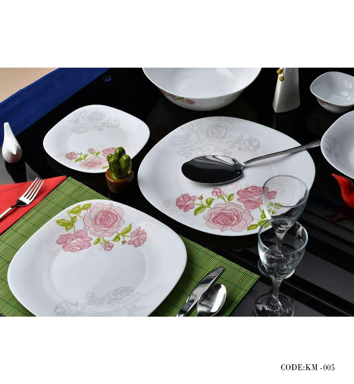 سرویس آرکوپال شش نفره مدل رز صورتی