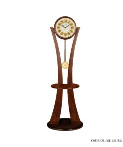 ساعت ایستاده چوبی مدل MODERN FLOOR CLOCK رنگ قهوه ای