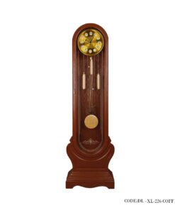 ساعت مبله چوبی مدل GRAND FATHER رنگ فندقی